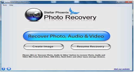 Stellar Phoenix Photo Recovery Windows Screenshot